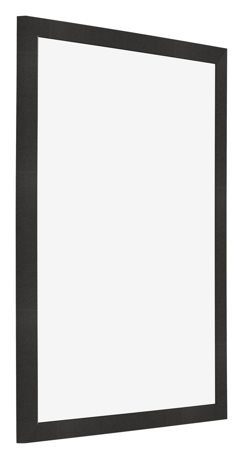 Fotokader 35x45cm Zwart Mat MDF Bologna Voorzijde Schuin | Yourdecoration.be