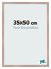 Fotokader 35x50 cm Oudroze MDF Bologna Voorzijde Maat | Yourdecoration.be