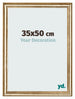 Fotokader 35x50cm Goud Antiek MDF Lazio Voorzijde Maat | Yourdecoration.be