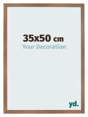 Fotokader 35x50cm Koper Decor MDF Bologna Voorzijde Maat | Yourdecoration.be