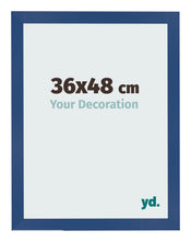 Fotokader 36x48 cm Donkerblauw MDF Bologna Voorzijde Maat | Yourdecoration.be