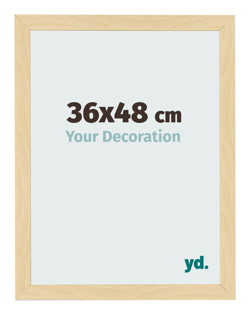 Fotokader 36x48cm Beuken Decor MDF Bologna Voorzijde Maat | Yourdecoration.be