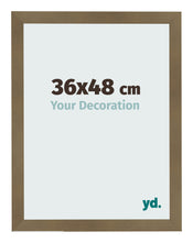 Fotokader 36x48cm Brons Decor MDF Bologna Voorzijde Maat | Yourdecoration.be