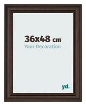 Fotokader 36x48cm Eiken Donker MDF Lazio Voorzijde Maat | Yourdecoration.be