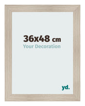 Fotokader 36x48cm Eiken Licht MDF Pisa Voorzijde Maat | Yourdecoration.be