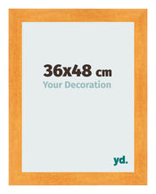 Fotokader 36x48cm Oranje MDF Pisa Voorzijde Maat | Yourdecoration.be