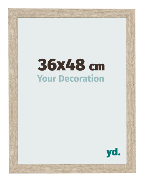 Fotokader 36x48cm Sonoma Eiken MDF Bologna Voorzijde Maat | Yourdecoration.be