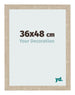 Fotokader 36x48cm Sonoma Eiken MDF Bologna Voorzijde Maat | Yourdecoration.be