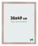 Fotokader 36x49 cm Oudroze MDF Bologna Voorzijde Maat | Yourdecoration.be