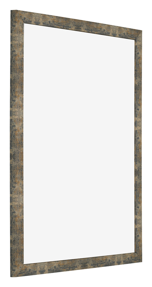Fotokader 36x49cm Blauw Goud Gemeleerd MDF Bologna Voorzijde Schuin | Yourdecoration.be