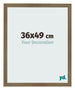 Fotokader 36x49cm Brons Decor MDF Bologna Voorzijde Maat | Yourdecoration.be