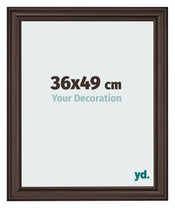 Fotokader 36x49cm Eiken Donker MDF Lazio Voorzijde Maat | Yourdecoration.be