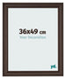 Fotokader 36x49cm Eiken Donker MDF Lazio Voorzijde Maat | Yourdecoration.be