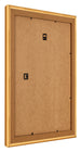 Fotokader 36x49cm Goud Mat MDF Lazio Achterzijde Schuin | Yourdecoration.be
