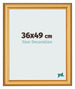 Fotokader 36x49cm Goud Mat MDF Lazio Voorzijde Maat | Yourdecoration.be