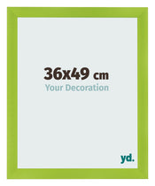 Fotokader 36x49cm Groen MDF Pisa Voorzijde Maat | Yourdecoration.be