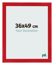 Fotokader 36x49cm Rood MDF Pisa Voorzijde Maat | Yourdecoration.be