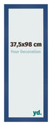 Fotokader 37 5x98 cm Donkerblauw MDF Bologna Voorzijde Maat | Yourdecoration.be