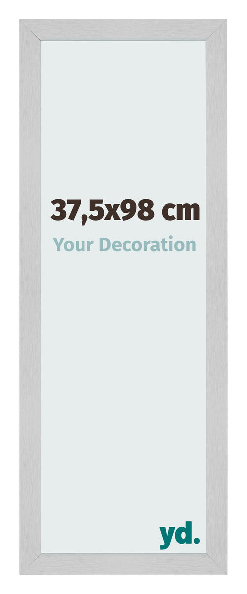 Fotokader 37 5x98cm Edelstaal MDF Bologna Voorzijde Maat | Yourdecoration.be