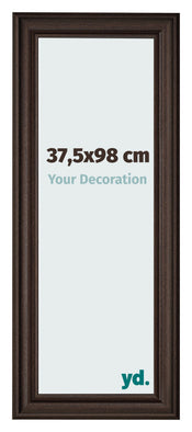 Fotokader 37 5x98cm Eiken Donker MDF Lazio Voorzijde Maat | Yourdecoration.be