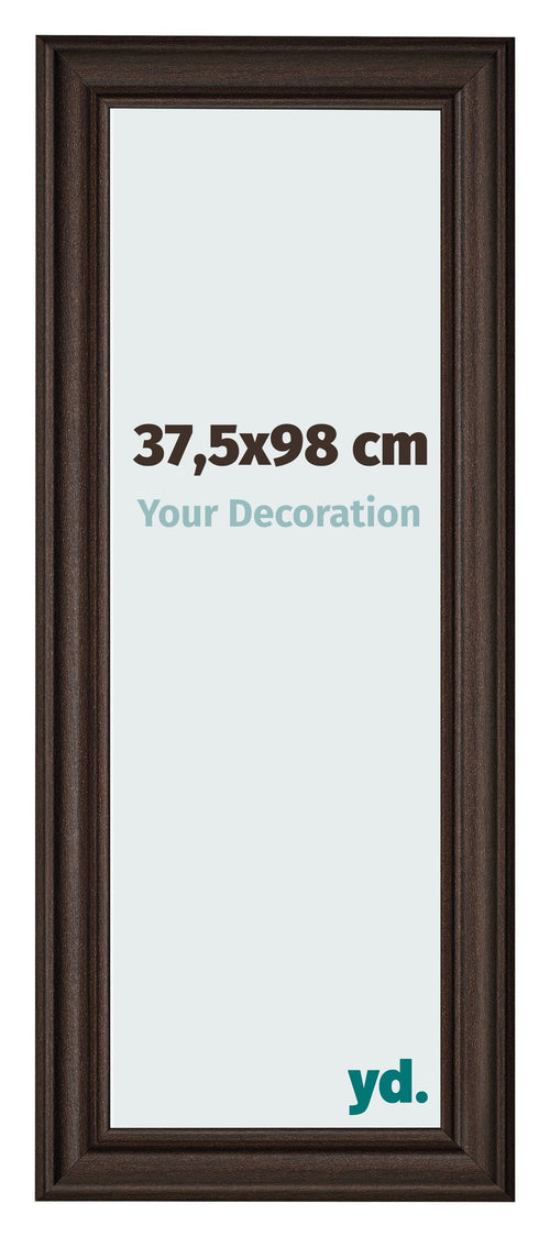 Fotokader 37 5x98cm Eiken Donker MDF Lazio Voorzijde Maat | Yourdecoration.be