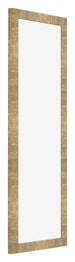 Fotokader 37 5x98cm Goud Antiek MDF Bologna Voorzijde Schuin | Yourdecoration.be