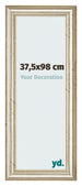 Fotokader 37 5x98cm Metaalglans MDF Lazio Voorzijde Maat | Yourdecoration.be