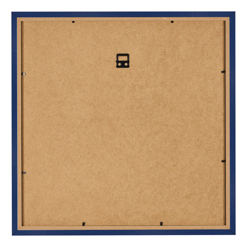 Fotokader 40x40cm Donkerblauw Geveegd MDF Bologna Achterzijde | Yourdecoration.be