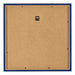 Fotokader 40x40cm Donkerblauw Geveegd MDF Bologna Achterzijde | Yourdecoration.be