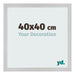 Fotokader 40x40cm Edelstaal MDF Bologna Voorzijde Maat | Yourdecoration.be