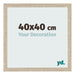 Fotokader 40x40cm Sonoma Eiken MDF Bologna Voorzijde Maat | Yourdecoration.be