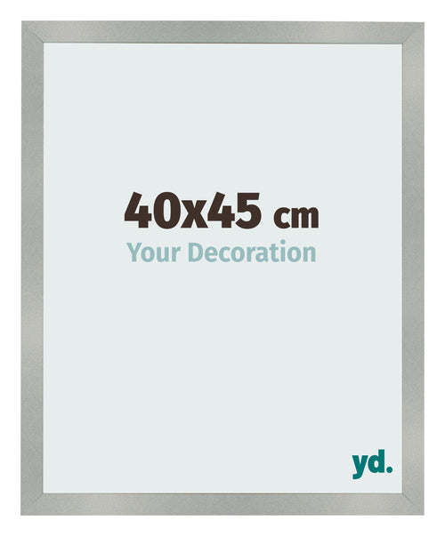Fotokader 40x45cm Aluminium Geborsteld MDF Bologna Voorzijde Maat | Yourdecoration.be