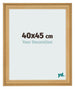 Fotokader 40x45cm Dennen Houtnerf MDF Lazio Voorzijde Maat | Yourdecoration.be