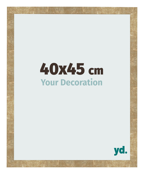 Fotokader 40x45cm Goud Antiek MDF Bologna Voorzijde Maat | Yourdecoration.be