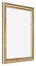 Fotokader 40x45cm Goud Antiek MDF Lazio Voorzijde Schuin | Yourdecoration.be