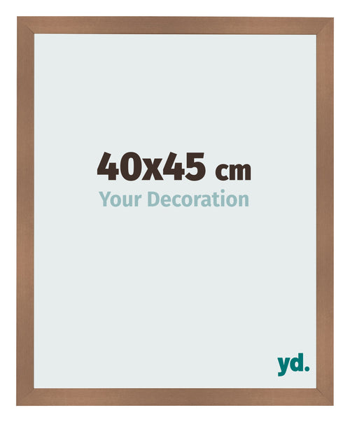 Fotokader 40x45cm Koper Decor MDF Bologna Voorzijde Maat | Yourdecoration.be