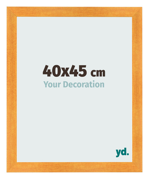 Fotokader 40x45cm Oranje MDF Pisa Voorzijde Maat | Yourdecoration.be