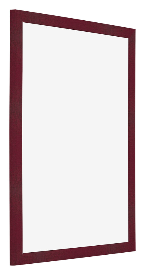 Fotokader 40x45cm Wijnrood Geveegd MDF Bologna Voorzijde Schuin | Yourdecoration.be