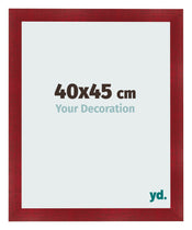 Fotokader 40x45cm Wijnrood Geveegd MDF Pisa Voorzijde Maat | Yourdecoration.be