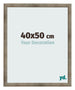 Fotokader 40x50 cm Metaal Vintage MDF Bologna Voorzijde Maat | Yourdecoration.be