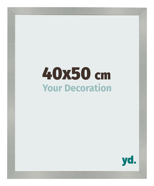Fotokader 40x50cm Aluminium Geborsteld MDF Bologna Voorzijde Maat | Yourdecoration.be