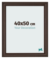 Fotokader 40x50cm Eiken Donker MDF Lazio Voorzijde Maat | Yourdecoration.be