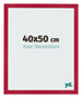 Fotokader 40x50cm Rood MDF Bologna Voorzijde Maat | Yourdecoration.be