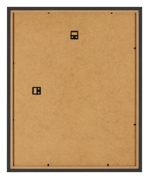 Fotokader 40x50cm Zwart Houtnerf MDF Bologna Achterzijde | Yourdecoration.be