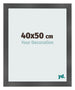 Fotokader 40x50cm Zwart Mat MDF Pisa Voorzijde Maat | Yourdecoration.be