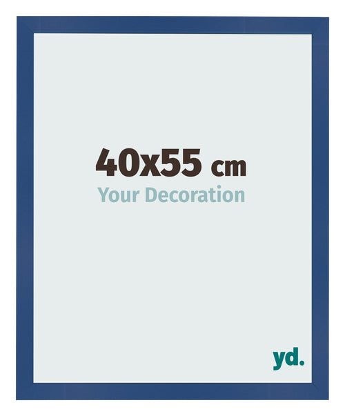 Fotokader 40x55 cm Donkerblauw MDF Bologna Voorzijde Maat | Yourdecoration.be