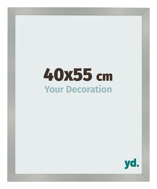 Fotokader 40x55cm Aluminium Geborsteld MDF Bologna Voorzijde Maat | Yourdecoration.be