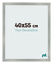 Fotokader 40x55cm Aluminium Geborsteld MDF Bologna Voorzijde Maat | Yourdecoration.be