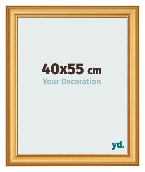 Fotokader 40x55cm Goud Mat MDF Lazio Voorzijde Maat | Yourdecoration.be