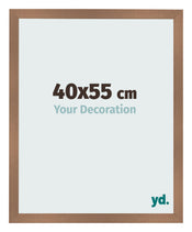 Fotokader 40x55cm Koper Decor MDF Bologna Voorzijde Maat | Yourdecoration.be